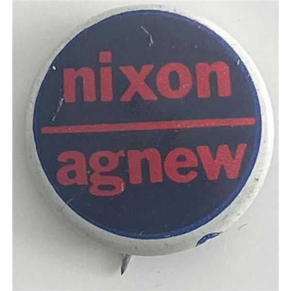 Richard Nixon campaign pin