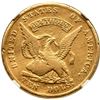 Image 2 : 1852/1 K-8 R-4 $10 Gold NGC VF Details (Harshly Cleaned)
