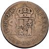 Image 3 : 1774 B D-78 Counterstamped Spanish 2 Reales VG10