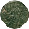 Image 3 : 1787 M 2-B R-3 Connecticut Copper NGC VF Details (Environmental Damage)