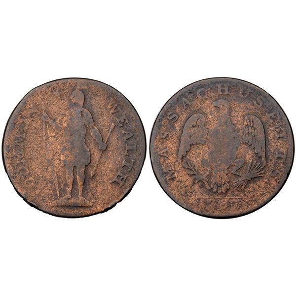 1787 R 3-G R-3 Massachusetts Cent G5