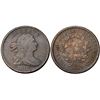 Image 1 : Pair of Half Cents 1794 & 1808