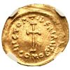 Image 3 : Byzantine Empire: Tiberius II Constantine, AD 578-582, AV Tremissis (1.50g) NGC Ch AU (scratches)