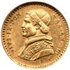 Image 2 : Papal States Pius IX gold 2.5 Scudi XIII Vatican 1859-R NGC AU58