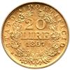 Image 3 : Papal States Piux IX gold 20 Lire XXII 1867-R ANACS AU50 Details (Cleaned)