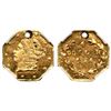 Image 1 : 1864 BG-706 Round Liberty California Gold 25C NGC UNC Details (Holed)