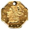 Image 2 : 1864 BG-706 Round Liberty California Gold 25C NGC UNC Details (Holed)