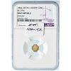 Image 4 : 1864 BG-706 Round Liberty California Gold 25C NGC UNC Details (Holed)