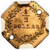 Image 3 : 1876 BG-953 Octagonal Indian California Gold 50c NGC UNC Details (Holed)