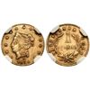 Image 1 : 1870 BG-1203 Round Liberty California Gold $1 NGC AU Details (Scratches)