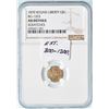 Image 4 : 1870 BG-1203 Round Liberty California Gold $1 NGC AU Details (Scratches)