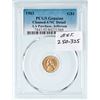 Image 4 : 1903 Louisiana Purchase Jefferson Gold $1 PCGS UNC Details (Cleaned)