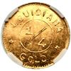Image 3 : 1904 MO H-61-320 14 Stars Louisiana Purchase Expo Gold "1/4" NGC MS64