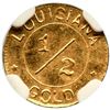 Image 3 : 1904 MO H-61-330 Louisiana Purchase Expo Gold "1/2" NGC MS65