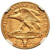Image 3 : 1915-S Panama-Pacific Gold $2.5 NGC VF Details (Removed From Jewelry)