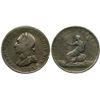 Image 1 : 1783 No Button, Draped Bust Washington ANACS VG8
