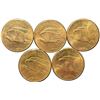 Image 3 : Lot of 5 $20 Saint Gaudens