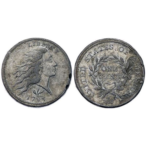 1793 S-9 R-2 Pewter or Lead