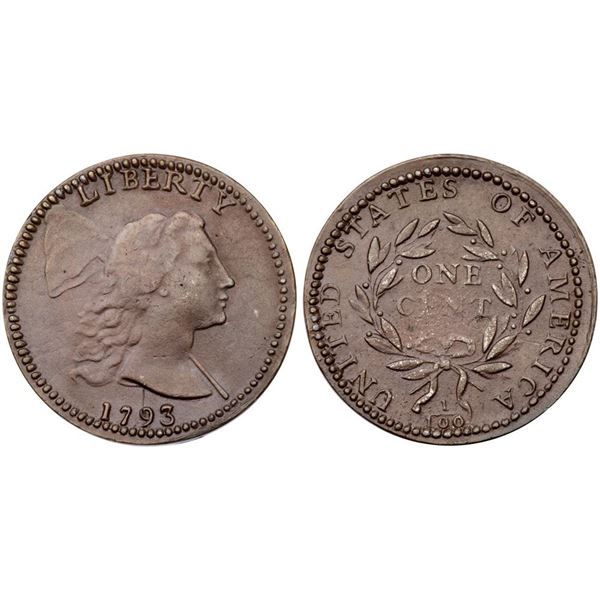 1793 S-12 R-6- Electrotype VF35