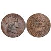 Image 1 : 1795 S-80 R-5- ELECTROTYPE Jefferson Head AU50