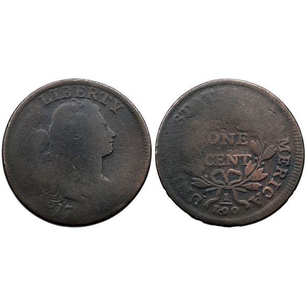 Trio of Draped Bust Cents, 1797 & 1798