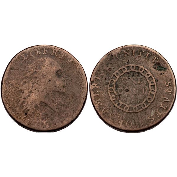1793 S-1 R-4 AMERI. Chain Cent G4