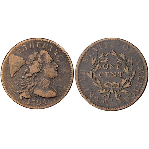 1794 S-62 R-4+ VG10