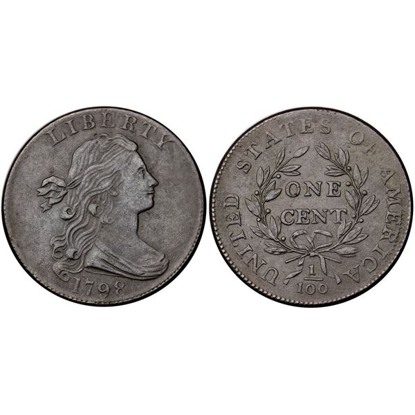 1798 S-185 R-2 Small 8 VF30