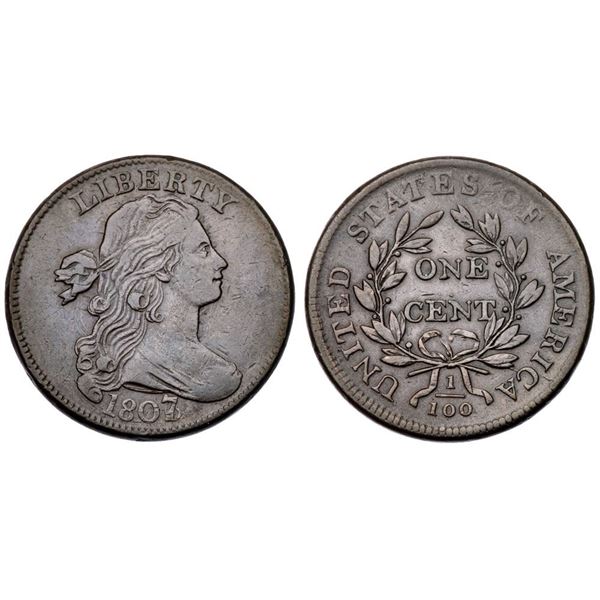 1807/6 S-273 R-1 Large 7 VF35