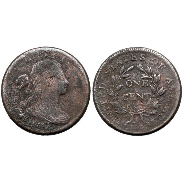 Pair of Large Cents 1807/6 & 1808
