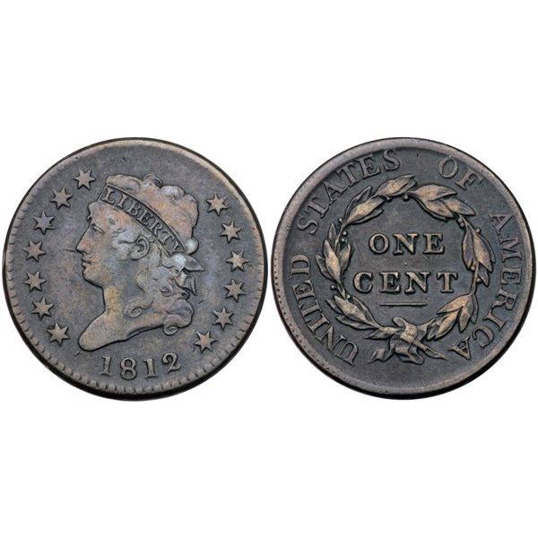 1812 S-289 R-1 Large Date F12