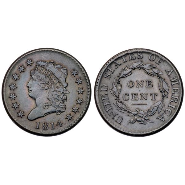 1814 S-295 R-1 Plain 4 VF35