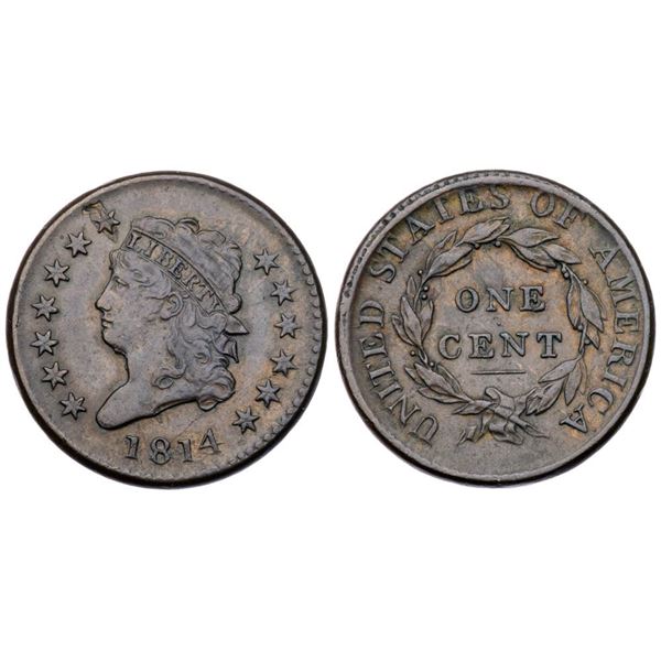 1814 S-295 R-1 Plain 4 VF25