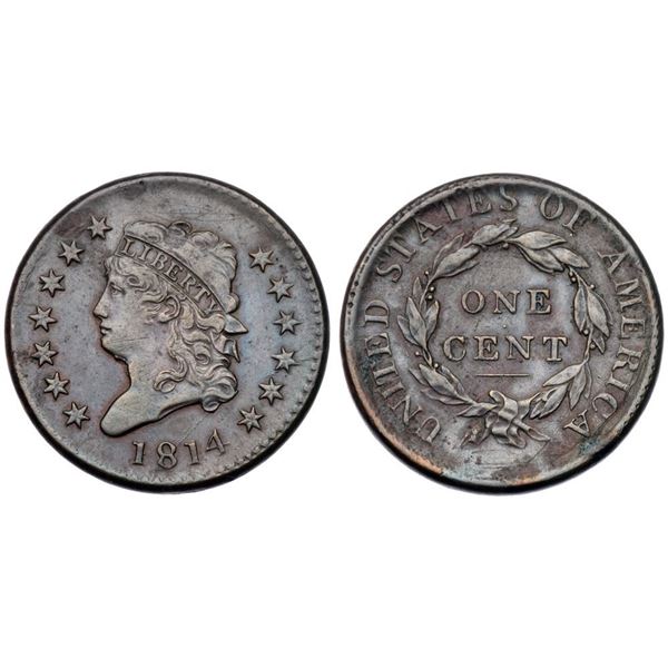 1814 S-295 R-1 Plain 4 VF20
