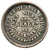Image 14 : Lot 15 Patriotic Civil War Tokens