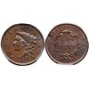 Image 1 : 1837 N-6 R-2 Plain Hair Cord, Med Ltrs PCGS MS64BN