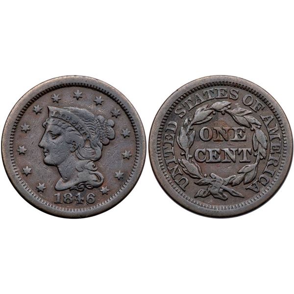 Pair of Tough 1846 Varieties