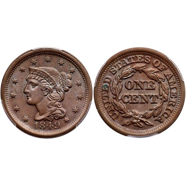 1849 N-2 R-2+ PCGS MS63BN