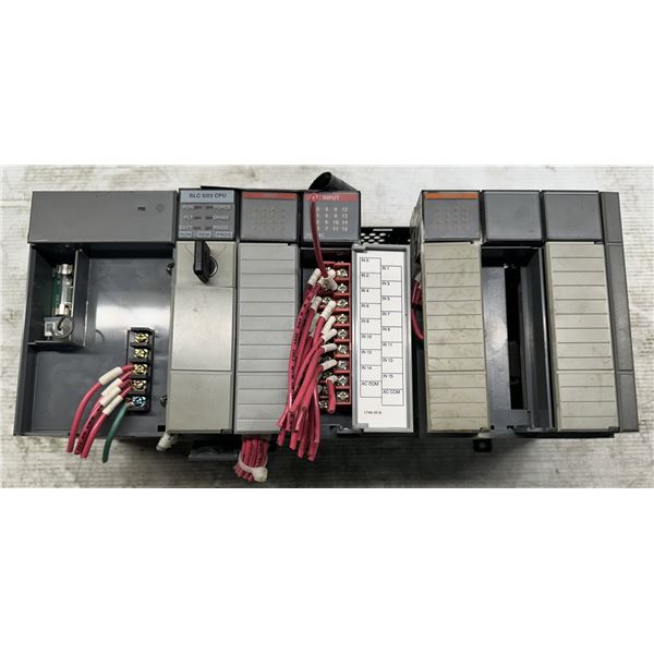 Allen Bradley #1746-A7 Rack w/Power Supply & Modules