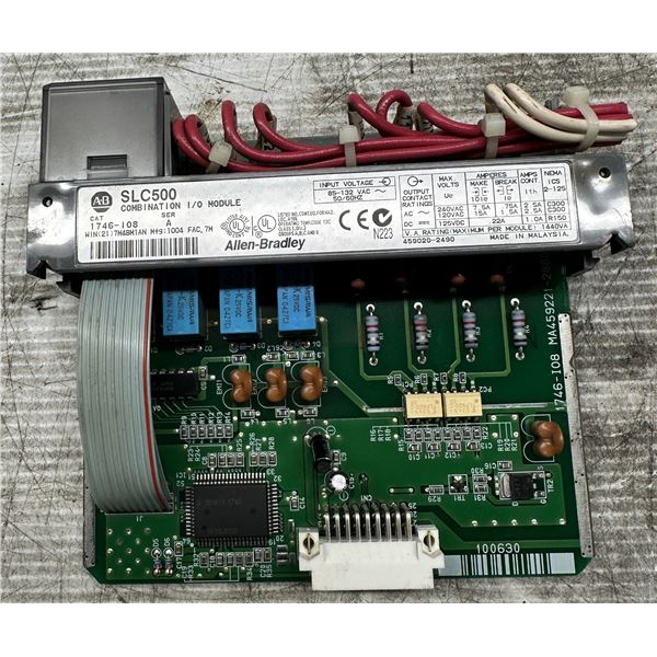 Allen Bradley #1746-IO8 Combination I/O Module