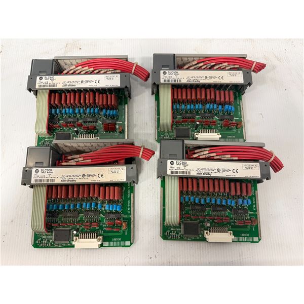 (4) Allen-Bradley #1746-IA16 Input Modules