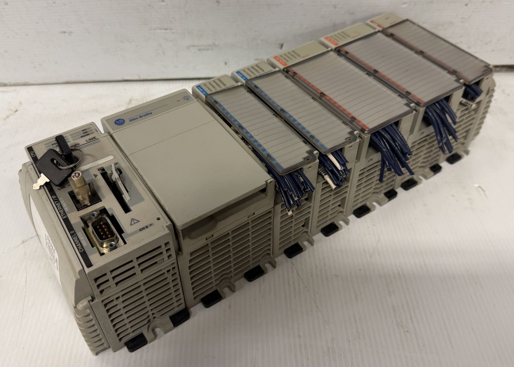 F7 Module Rack Allen-Bradley Rack w/Modules As Shown