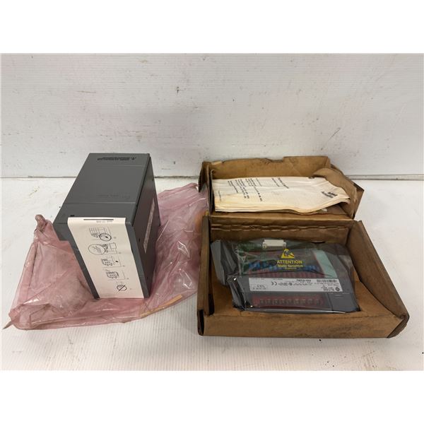 Lot of (2) Allen-Bradley Items #1746-IA16 & #1746-P2