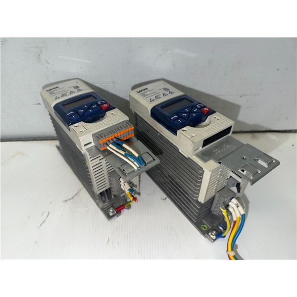Lot of (2) Lenze #I55AE137F10V10001S & #I55AE155F10V10001S Inverters