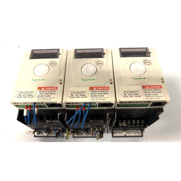 (3) Schneider Electric #ATV12H037F1