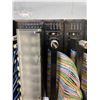 Image 9 : Lot of (5) Omron Racks with Modules as Pictured