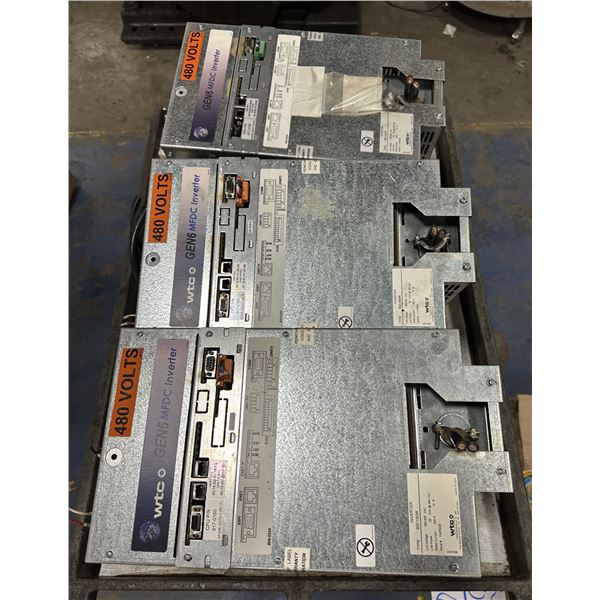 (3) wtc #902-1303R Gen 6 Inverters
