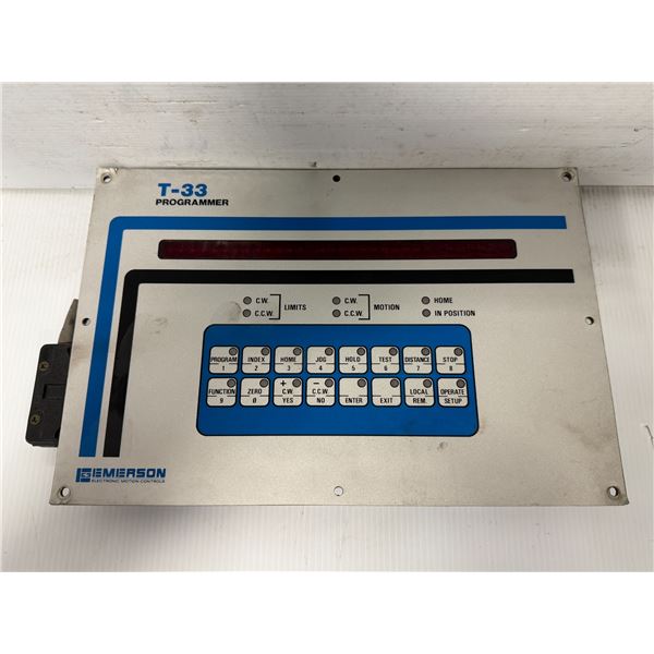 Emerson #T-33 Programmer / #820033-01
