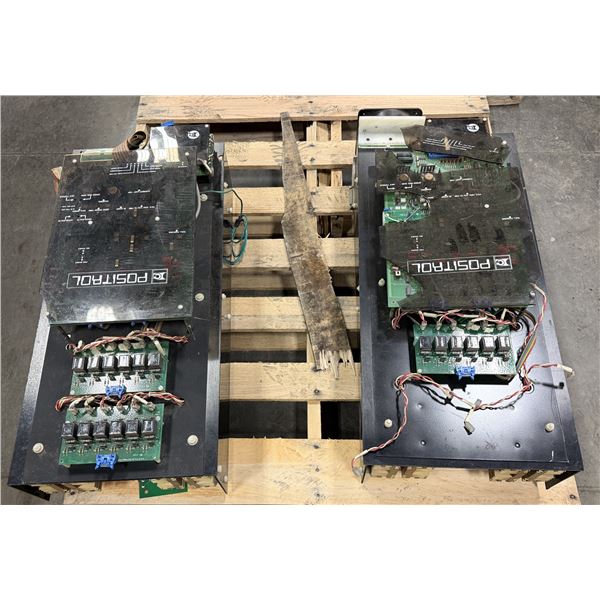 (2) Lloyd Controls - Positrol Drives - No Visible Part Number