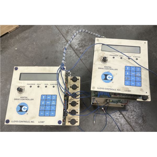 (2) Lloyd Controls #LC387 Digital Drive Controller